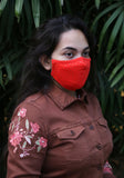 Printed Knit Fashion Mask