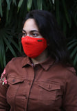 Printed Knit Fashion Mask