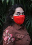 Printed Knit Fashion Mask