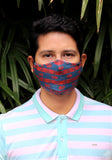 Printed Woven Fashion Mask