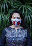 Embroidered Woven Fashion Mask