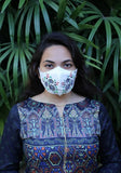Embroidered Woven Fashion Mask