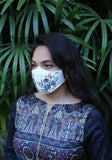 Embroidered Woven Fashion Mask