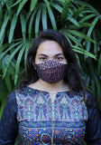 Metallic Printed Fashion Mask