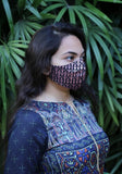 Metallic Printed Fashion Mask