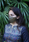 Metallic Printed Fashion Mask