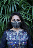 Metallic Printed Fashion Mask