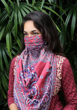 Scarf Woven Printed Fashionable Mask