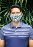 Printed Knit Fashion Mask