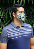 Printed Knit Fashion Mask