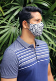 Printed Knit Fashion Mask