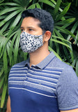 Printed Knit Fashion Mask
