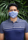 Printed Knit Fashion Mask