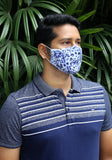 Printed Knit Fashion Mask