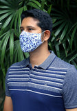 Printed Knit Fashion Mask