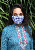 Printed Knit Fashion Mask
