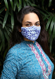 Printed Knit Fashion Mask