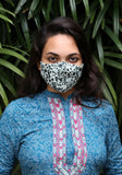 Printed Knit Fashion Mask