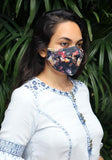 Printed Knit Fashion Mask