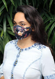 Printed Knit Fashion Mask