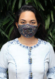 Printed Knit Fashion Mask