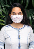 Printed Knit Fashion Mask