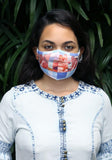 Printed Knit Fashion Mask