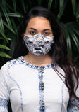 Printed Knit Fashion Mask