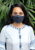 Printed Knit Fashion Mask