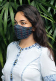 Printed Knit Fashion Mask