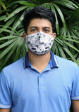 Printed Knit Fashion Mask
