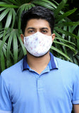 Printed Knit Fashion Mask