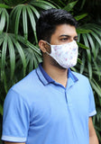 Printed Knit Fashion Mask