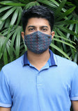 Printed Knit Fashion Mask