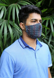Printed Knit Fashion Mask