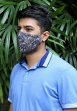 Printed Knit Fashion Mask
