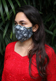 Printed Woven Fashion Mask