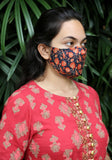 Printed Woven Fashion Mask