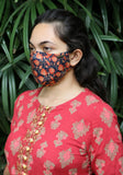 Printed Woven Fashion Mask