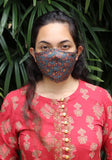 Printed Woven Fashion Mask