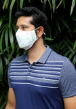 Metallic Printed Woven Fashion Mask