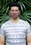 Printed Woven Fashion Mask