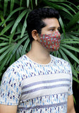 Printed Woven Fashion Mask