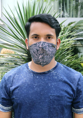 Printed Woven Fashion Mask