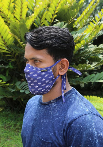 Printed Woven Fashion Mask