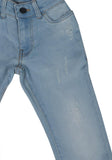 Bleach Wash Girls Denim Bottom (5-11 Years)