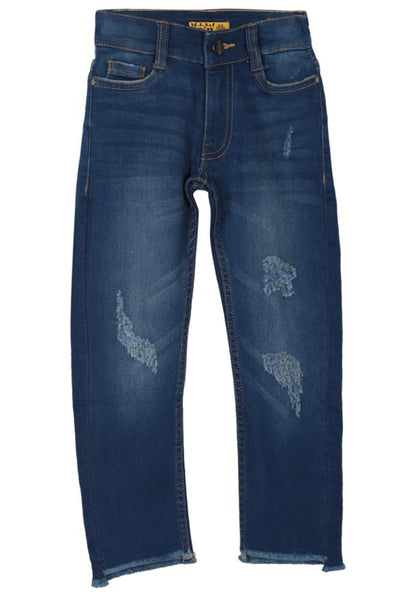 Indigo Wash Girls Denim Bottom (4-11 Years)