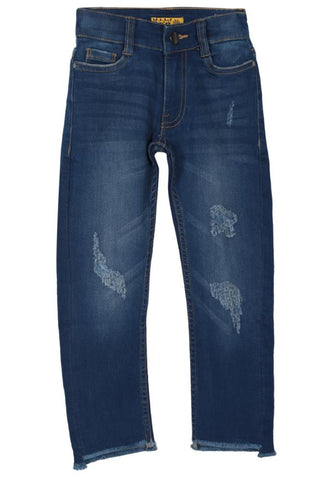 Indigo Wash Girls Denim Bottom (4-11 Years)