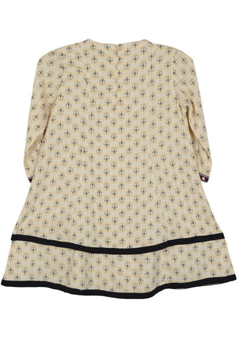 Printed With Embroidered Girl's Ethnic Frock (2-5 Years)