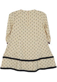 Printed With Embroidered Girl's Ethnic Frock (6-9 Years)